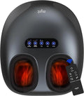 Mynt Shiatsu Foot Massager with Heat FSA Eligible HSA Approved Electric Foot Massage Machine for Plantar Fasciitis Neuropathy Deep Kneading with Control Gifts for Mom Dad Fits Up to 14