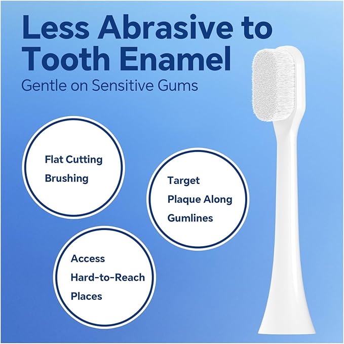 Electric Toothbrush Replacement Heads Compatible for Sonicare(4 Pcs)