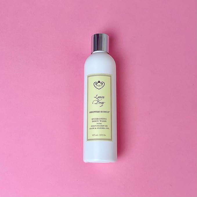 Jaqua Shower Syrup Vegan Hydrating Body Wash with Jojoba and Rosehip Oil - Lemon Drop