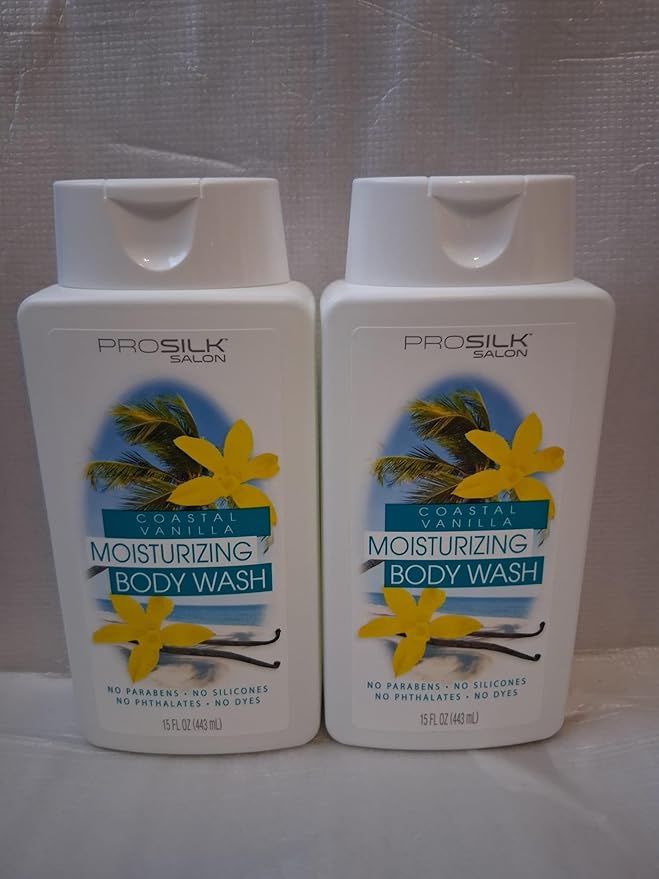 New Bottles salon vanilla 15 oz each parck of 2