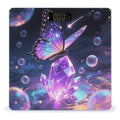 Magical Butterflies Weight Scale Cute Bathroom Scale for Body Highly Accurate Digital Weighing Machine for People Compact LCD Display Scales with Sturdy Toughened Glass Scales