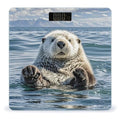 Sea Otter Smart Scale for Body Weight Accurate Bathroom Scale with LED Display Digital Weight Scales Weighing Machine High Precision Scales for Bath Home