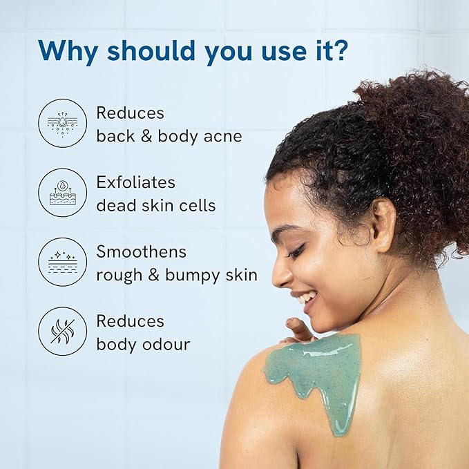 1% Salicylic Acid Body Wash 700ml | Prevents Body Acne Bumpy Exfoliates &amp Deep cleanses skin | Paraben &amp SLS free | Suitable for all skin types | Body Shower Gel
