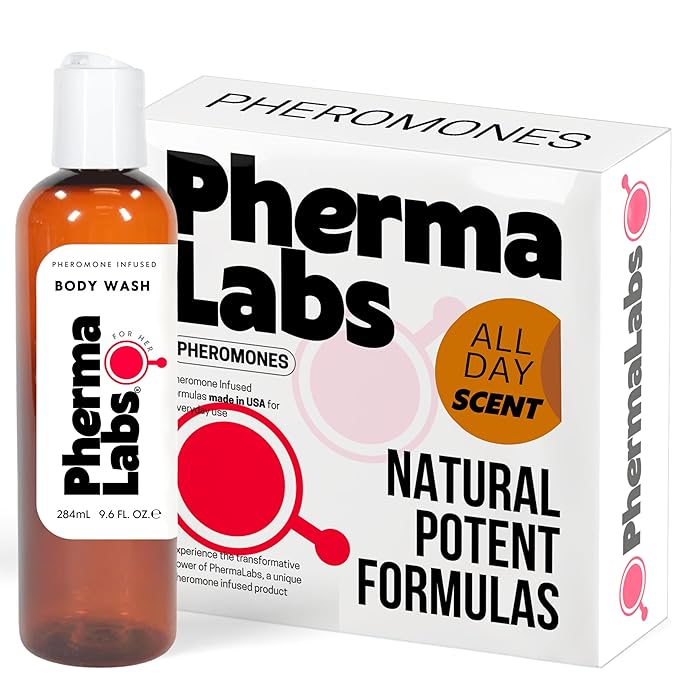 Women's Body Wash with Pheromones 9.6 Fl Oz (All Day Scent)