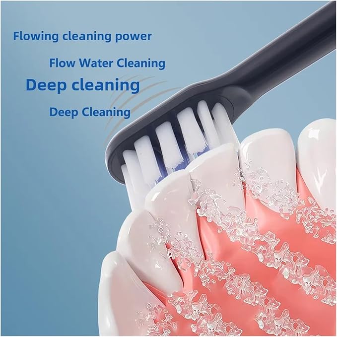 Compatible for Xiaomi Mijia Toothbrush Head T700 Sonic Electric Waterproof Soft Health Replacement Bristles 2/4/6Pcs(4pcs)