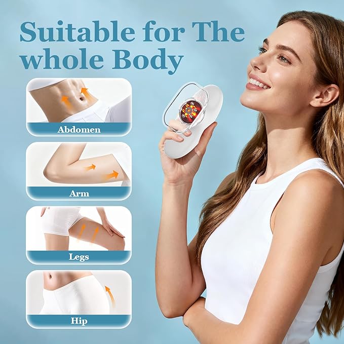 4 in 1 Body Sculpting Machine Anti Cellulite Massage ToolLymphatic Drainage MassagerReduce Stretch Marks &amp Cellulite &amp Tightens Skinfor Back Belly Waist Arms Legs.