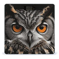 Owl Eyes Digital Bathroom Scale for Body Weight with High Precision Digital Weighing Scale with BMI Clear LCD Display and Step-On Measures Weight Up to 180kg