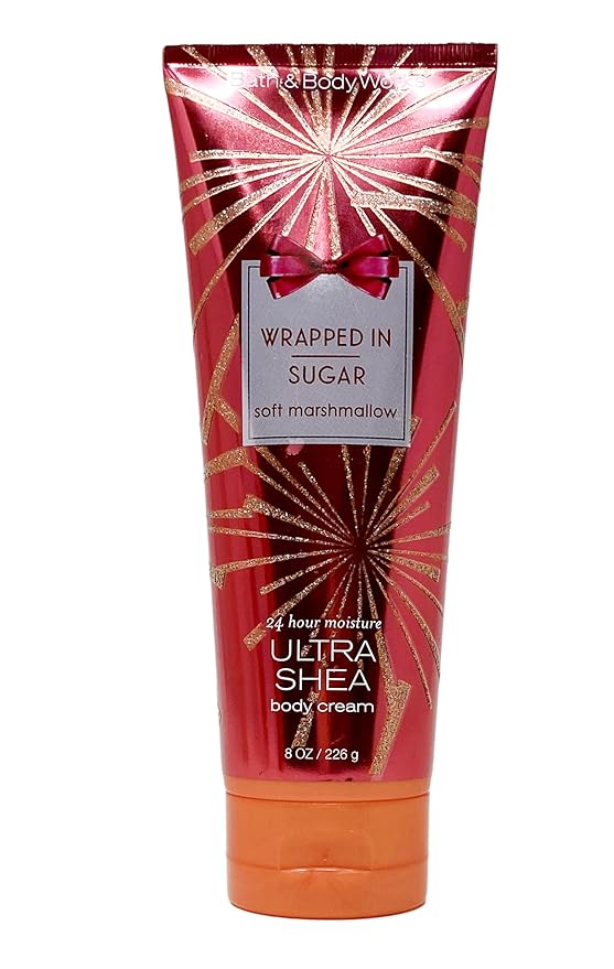 Bath &amp Body Works Wrapped In Sugar - 3 pack - Body Cream and 2 Shower Gel