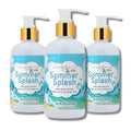 Kids Body Wash – Plant Based Gentle Moisturizer with Shea Butter – Safe for Sensitive Skin – Summer Splash – 3 Pack (8 oz Each)