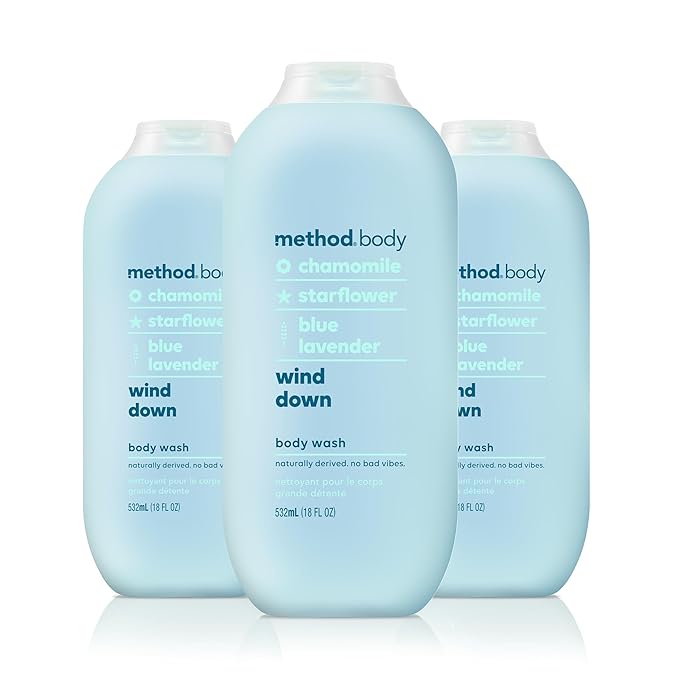 Method Body Wash Wind Down 18oz (Pack of 3)