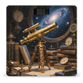 Brass Scope Galaxies Scale for Body Weight Sturdy Tempered Glass Weighing Scales with LCD Display Accurate Digital Bathroom Scale Convenient Body Fat Smart Scales Easy Read