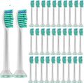 Replacement Toothbrush Heads Compatible for Philips Brush Head 1100 2100 4100 4300 5100 5300 6100 6500(32pcs)