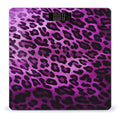 Purple Leopard Scale for Body Weight Accurate Digital Bathroom Scale Toughened Glass High Precision Scales Smart Weight Scales with Large LCD Backlight Display Weighing Machine