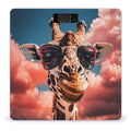 Giraffe Wearing Sunglasses Scale for Body Weight Accurate Digital Bathroom Scale Toughened Glass High Precision Scales Smart Weight Scales with Large LCD Backlight Display Weighing Machine