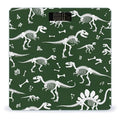 Men's Smart Scale for Body Weight Digital Bathroom Weighing Scale Automatic Switch Energy Saving Scale Grunge Dinosaur Skeleton
