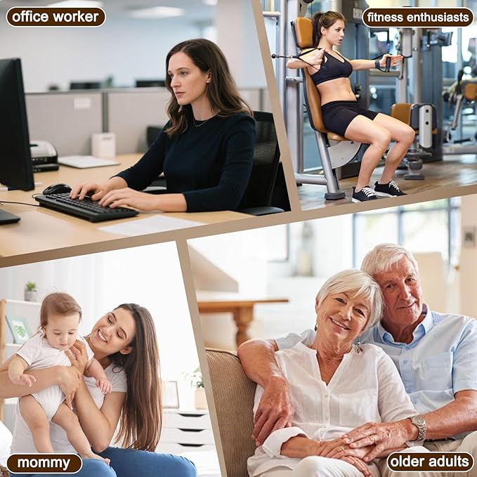 Lymphatic Drainage Massager Lymphatic Massager Helps Reduce Stretch Marks &amp Cellulite for Legs Arms &amp Belly Body Sculpting Machine with Microcurrent Light Heat &amp Vibration White