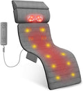 Full Body Massage Mat Detachable Neck Massager Back Massager Pad Massage Chair Full Body 10 Vibrating Motors 5 Massage Modes and 3 Heating Settings