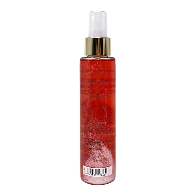 Bath &amp Body Works Strawberry Pound Cake - Diamond Shimmer Mist Body Lotion and Shower Gel - with a Peach Gardenia Bar Soap