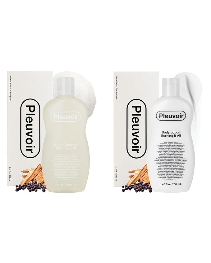 Pleuvoir Body Cleanser Burning It All Body Lotion Burning It All Bundle