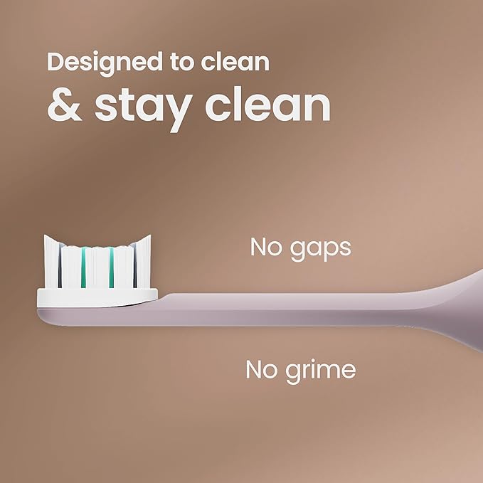 quip Ultra Brush Pod Refill Heads - 4 Pack - Verified quip Brush Head Refills for Sonic Electric Toothbrushes - Soft Bristles Compact - Last 3 Months Each - White