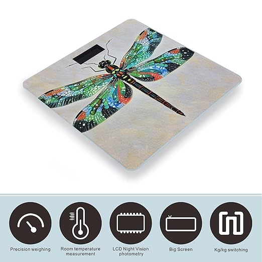 Dragonfly Scale for Body Weight Smart Scales Digital Bathroom Scale High Precision Weighing Scales with Large Display Weighing Machine for People