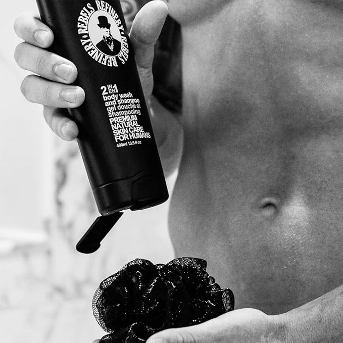 REBELS REFINERY Advanced Shampoo And Body Wash 400 ML