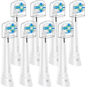 8 Pack IO Replacement Brush Heads Compatible with Oral B iO 2/3/4/5/6/7/8/9/10/Deep Clean Series Electric Toothbrushes IO Brush Head for Teeth Cleaning (White)