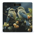 Green Leaves and Birds Scale for Body Weight Digital Bathroom Scale Accurate Smart Weight Scales with Large Display Weighing Machine High Precision Scales