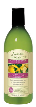 Avalon Ylang Ylang Bath and Shower Gel 12-Ounce Bottles (Pack of 2)