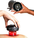 REVO The Original 4-in-1 Smart Cupping Therapy Massager Red Light Therapy for Targeted Pain Relief Knots Aches Muscle Soreness Circulation &amp Tighter Skin Portable Electric Massager- 2 Pack