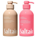 Saltair Body Wash Signature Scents 2-Pack. Moisturizing Body Cleanser with Monoi Oil and Cupuacu Butter. Luxury Shower Gel for Women and Men. Vegan Cruelty-Free Paraben-Free. 2x 17oz Pump Bottles