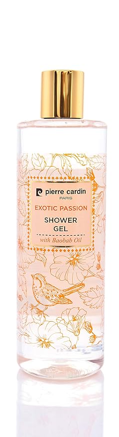 Natural Moisturizing Shower Gel Body Wash Women - Men Body wash (Exotic Passion 13.5 oz / 400 ml)