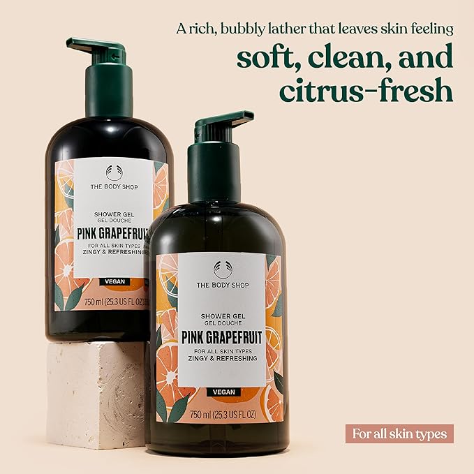 The Body Shop Pink Grapefruit Shower Gel 25.3 Fl Oz