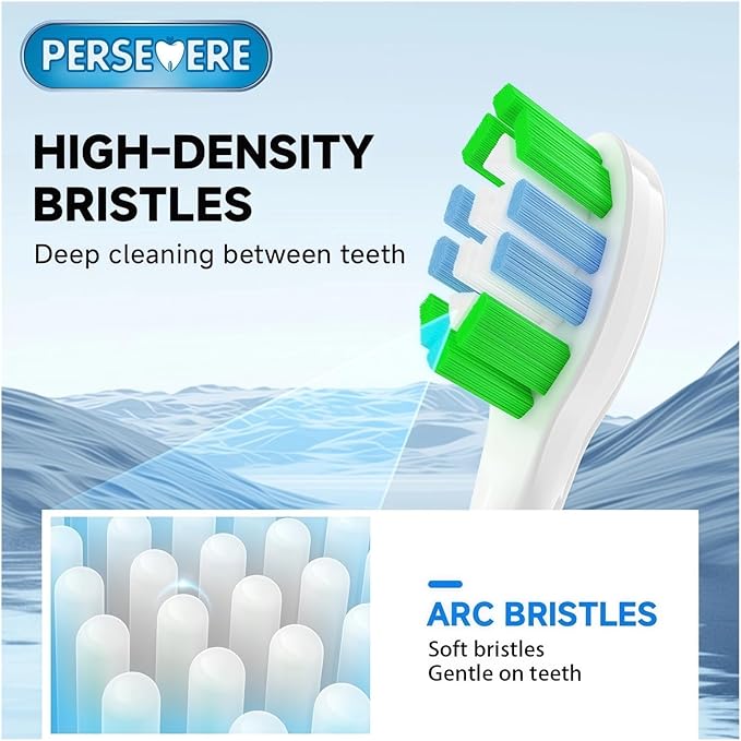 Replacement Brush Heads Compatible with Laifen LF10 Electric Toothbrush Replacement Heads Toothbrush Heads(16PCS)