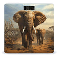 Elephant Animals Scale for Body Weight Accurate Digital Bathroom Scale Toughened Glass High Precision Scales Smart Weight Scales with Large LCD Backlight Display Weighing Machine