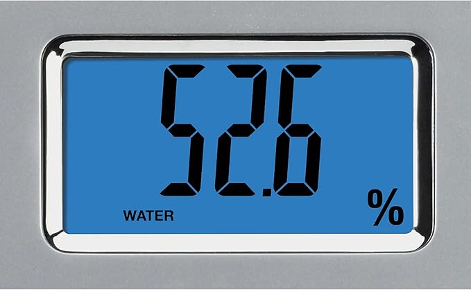 Weight Watchers Scales by Conair Scale for Body Weight Digital Bathroom Scale with Body Fat Muscle and BMI in Clear