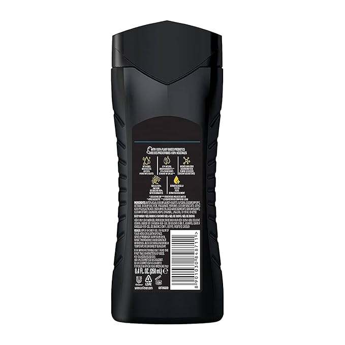 Axe Body Wash Black Frozen Pear And Cedarwood 12Hr 16 Ounce (Pack of 3)