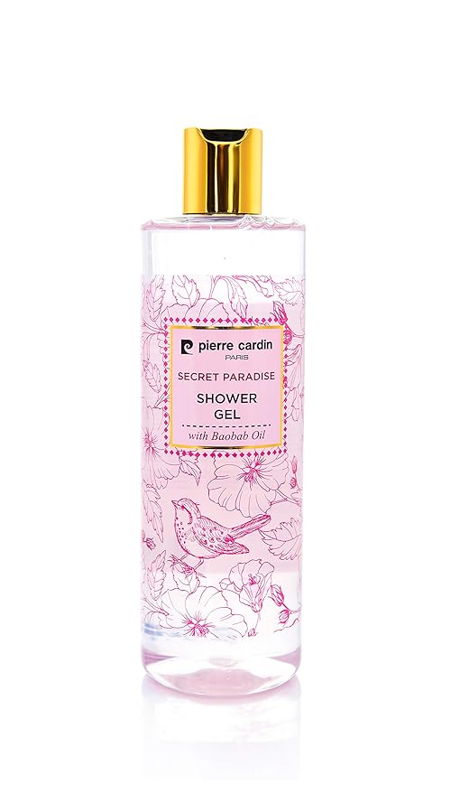 Natural Moisturizing Shower Gel Body Wash Women - Men Body wash (Secret Paradise 13.5 oz / 400 ml)