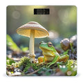 Cute Frog Under A Mushroom Bathroom Scale Digital Weight Scale Precision 400 Lbs Weighing Scales Large with LCD Backlight Display BMI Measures