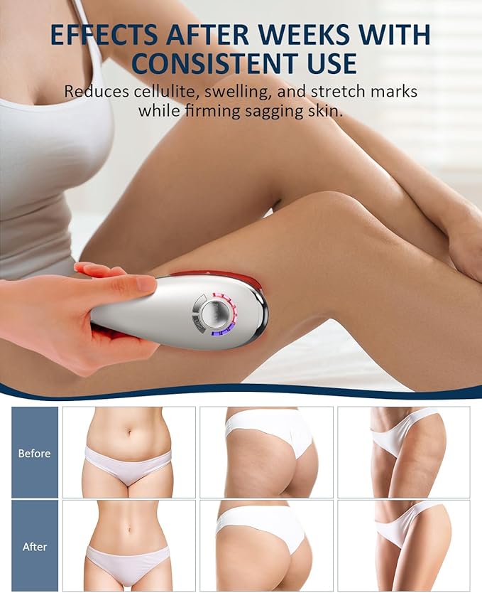 Portable Body Sculpting Machine: Valentines Day Gifts for Her Him Birthday Gifts for Women Men Mom Cordless Cellulite Removal Machine Anti Cellulite Massage Tool for Belly Arms Legs Waist