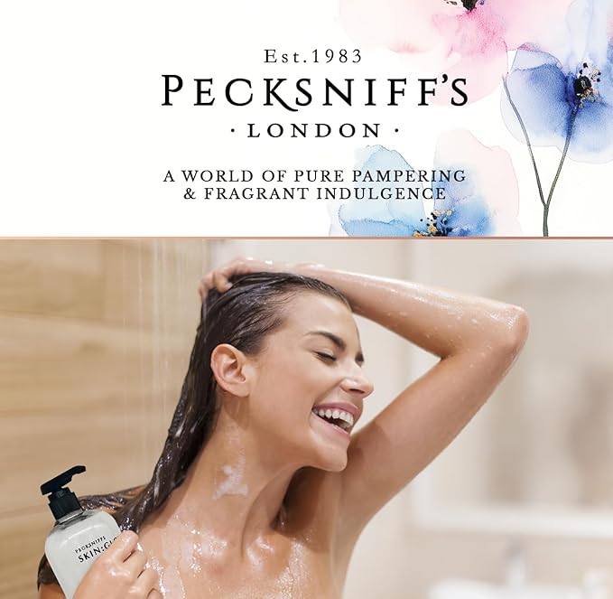 Pecksniff's Coconut &amp Dragon Fruit Radiance Exfoliating Shower Gel | 1000 ml / 33.80 Fl Oz