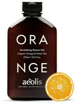 AEOLIS Refreshing Shower Gel with Orange &amp Green Tea – Greek Olive Oil Shower Gel for Men &amp Women – Gentle Body Cleanser – Natural Skincare from Greece – Invigorating Body Care 9.12 Fl Oz