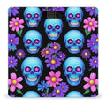 Smart Scale for Body Weight Digital Bathroom Weighing Scale Energy Saving Scale Flowers Floral Skull