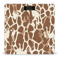 Giraffe Print Smart Scale for Body Weight Accurate Bathroom Scale with LED Display Digital Weight Scales Weighing Machine High Precision Scales for Bath Home