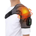 Cordless Shoulder Heating Pad Heated Shoulder Wrap with Vibration Shoulder Massager Heated Shoulder Brace for Women Men FSA Approved Products