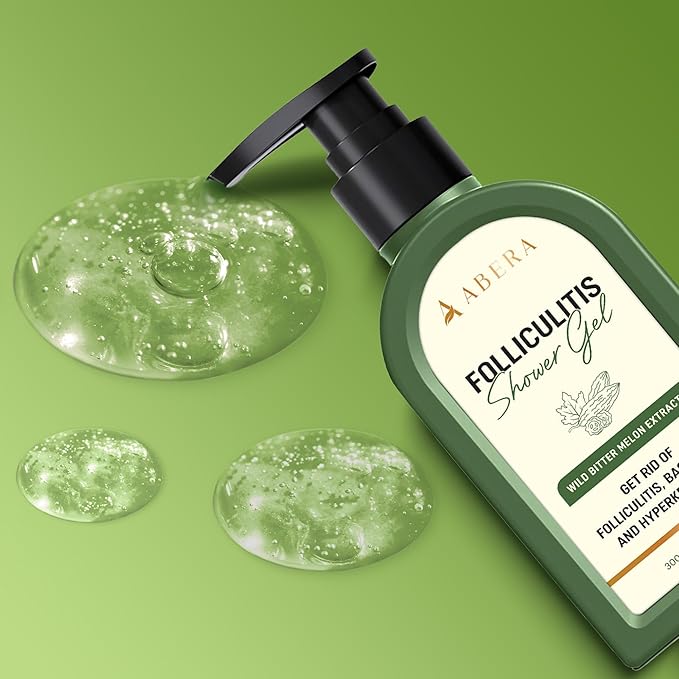 ABERA Bitter Melon Shower Gel | Gentle Body Wash for Soothing and Cleansing High-Performance BHA Folliculitis Body Wash Reduces Back Acne Keratosis Pilaris &amp Folliculitis Treatment1014 fl oz