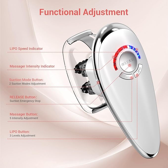 3-in-1 Body Sculpting Machine Body Sculptor Massager Reduce Stretch Marks &amp Cellulite Massagers Tool for Stomach Arms Legs Love Handles Effectively Tightens Skin