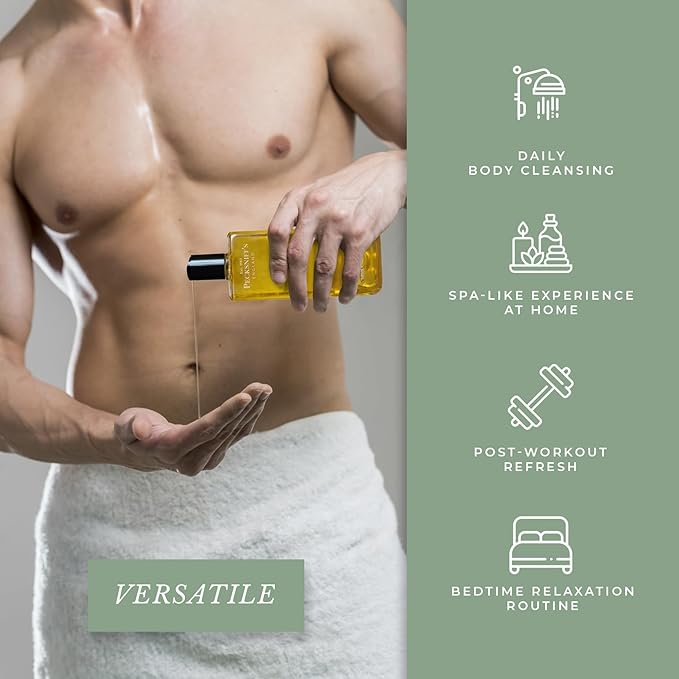 Pecksniff's 500ml Bath &amp Shower Gel (MENS) Active