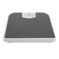 Mechanical Analog Body Weight Scale Portable Manual Bathroom Scale Small Gray Health Monitor for Home and Travel Use