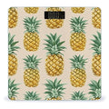 with Pineapple Pattern Scale for Body Weight Digital Bathroom Scale Accurate Smart Weight Scales with Large Display Weighing Machine High Precision Scales